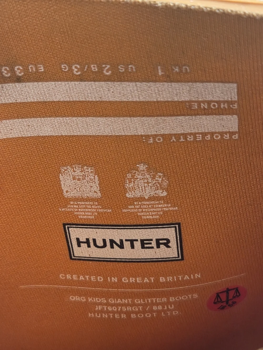 Hunter orange kids
